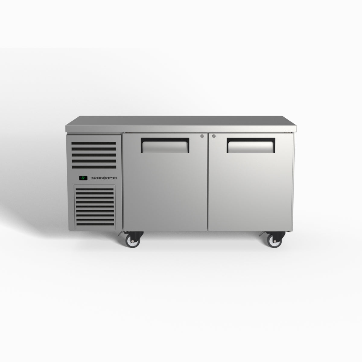 Skope ReFlex 2 Solid Door Underbench Fridge 1500mm Wide 333L - RF7.UBR.2XL.SD