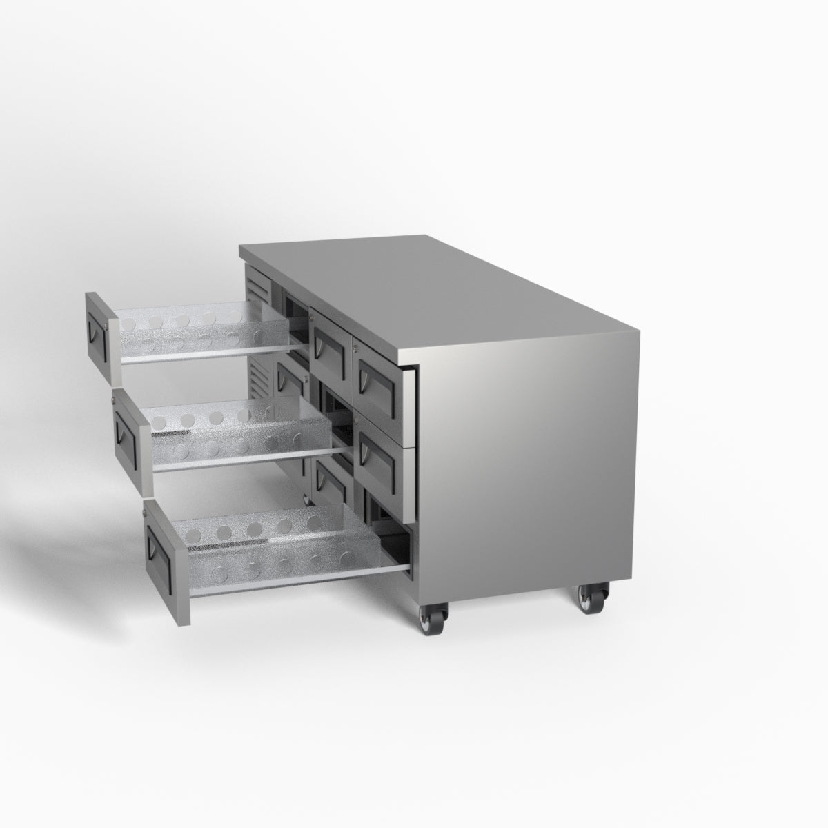 Skope ReFlex 9 Drawer Underbench GN 1/1 Fridge 397L - RF7.UBR.3.D9