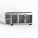 Skope ReFlex 3 Glass Door Underbench GN 1/1 Compatible Fridge 387L - RF7.UBR.3.GD