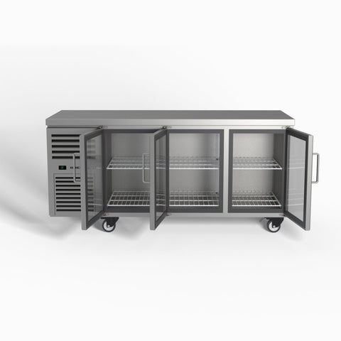 Skope ReFlex 3 Glass Door Underbench GN 1/1 Compatible Fridge 387L - RF7.UBR.3.GD