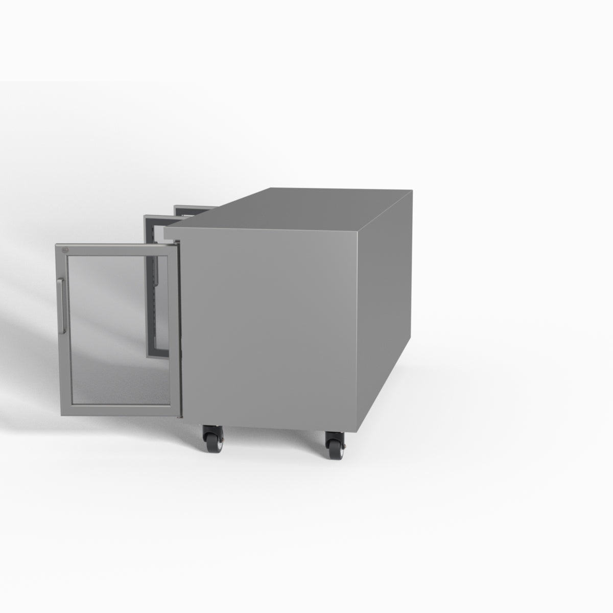 Skope ReFlex 3 Glass Door Underbench GN 1/1 Compatible Fridge 387L - RF7.UBR.3.GD