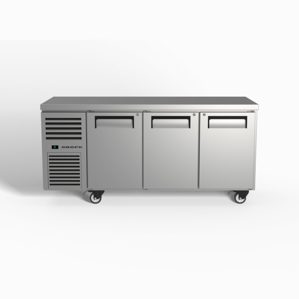 Skope ReFlex 3 Solid Door Underbench GN 1/1 Compatible Freezer 387L - RF7.UBF.3.SD