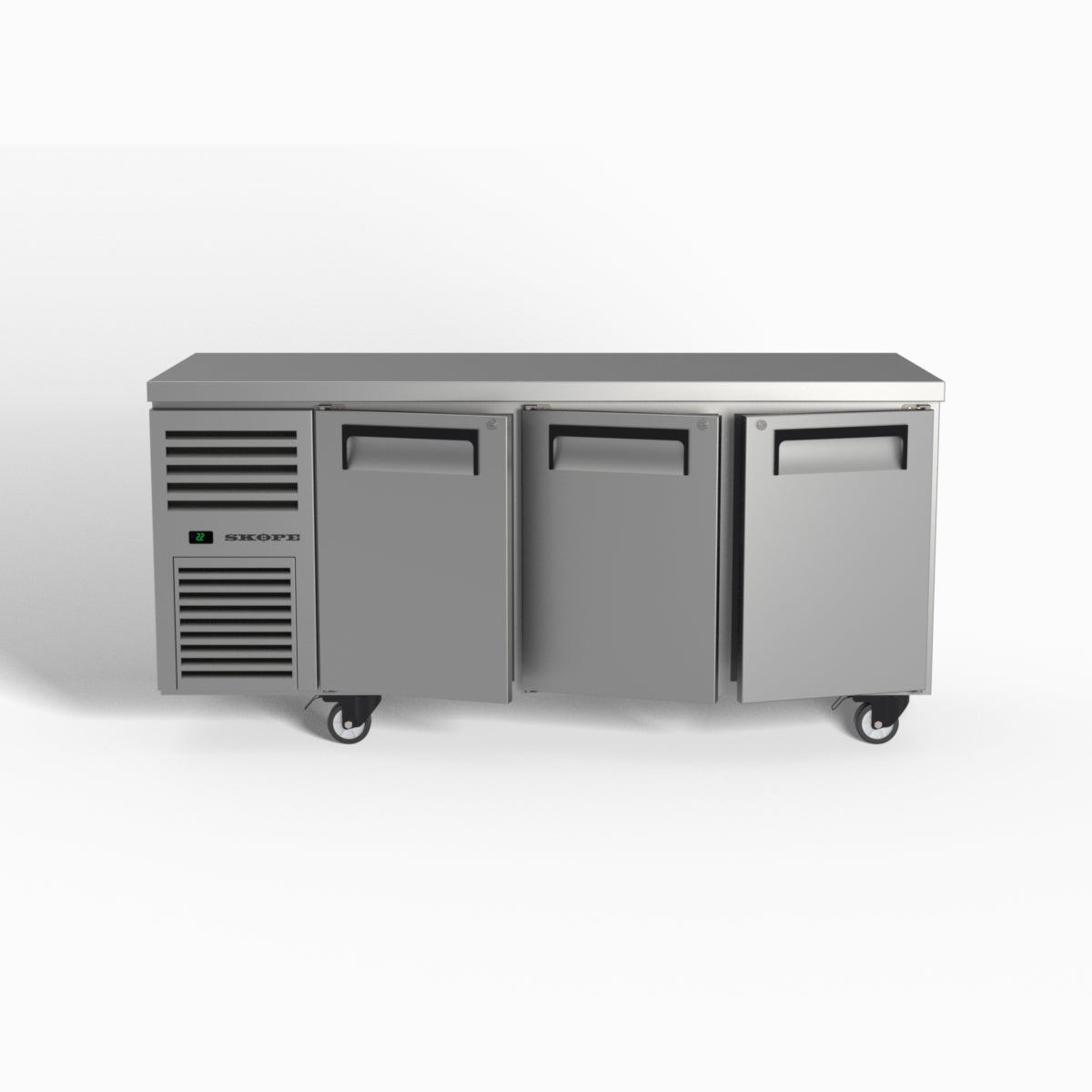 Skope ReFlex 3 Solid Door Underbench GN 1/1 Compatible Freezer 387L - RF7.UBF.3.SD