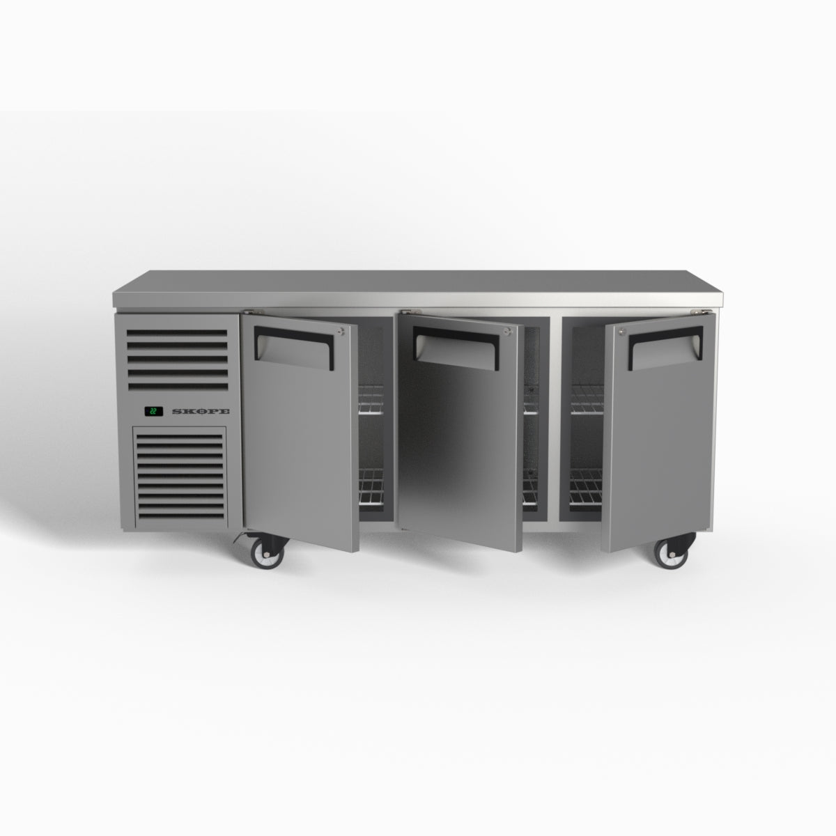 Skope ReFlex 3 Solid Door Underbench GN 1/1 Compatible Freezer 387L - RF7.UBF.3.SD