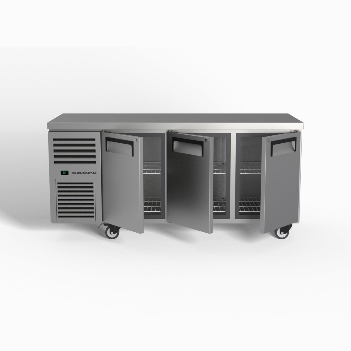 Skope ReFlex 3 Solid Door Underbench GN 1/1 Compatible Freezer 387L - RF7.UBF.3.SD