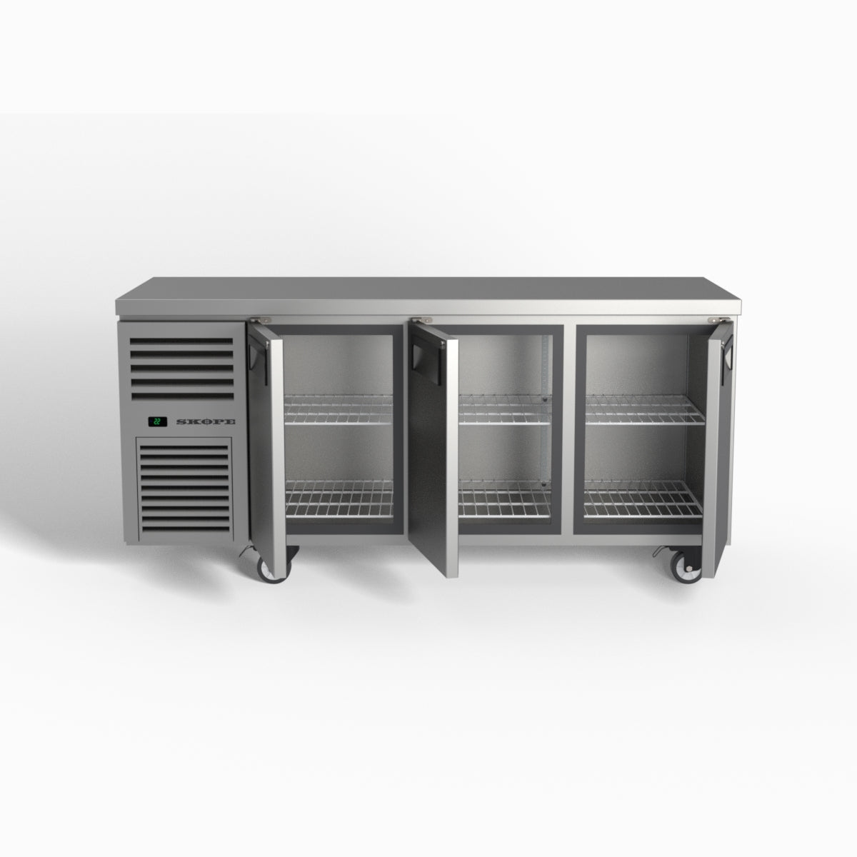 Skope ReFlex 3 Solid Door Underbench GN 1/1 Compatible Freezer 387L - RF7.UBF.3.SD