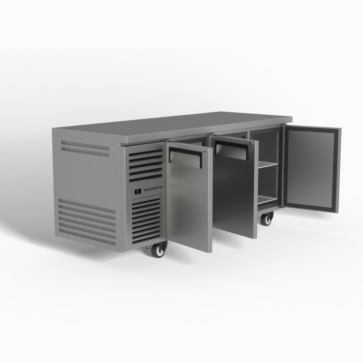 Skope ReFlex 3 Solid Door Underbench GN 1/1 Compatible Freezer 387L - RF7.UBF.3.SD