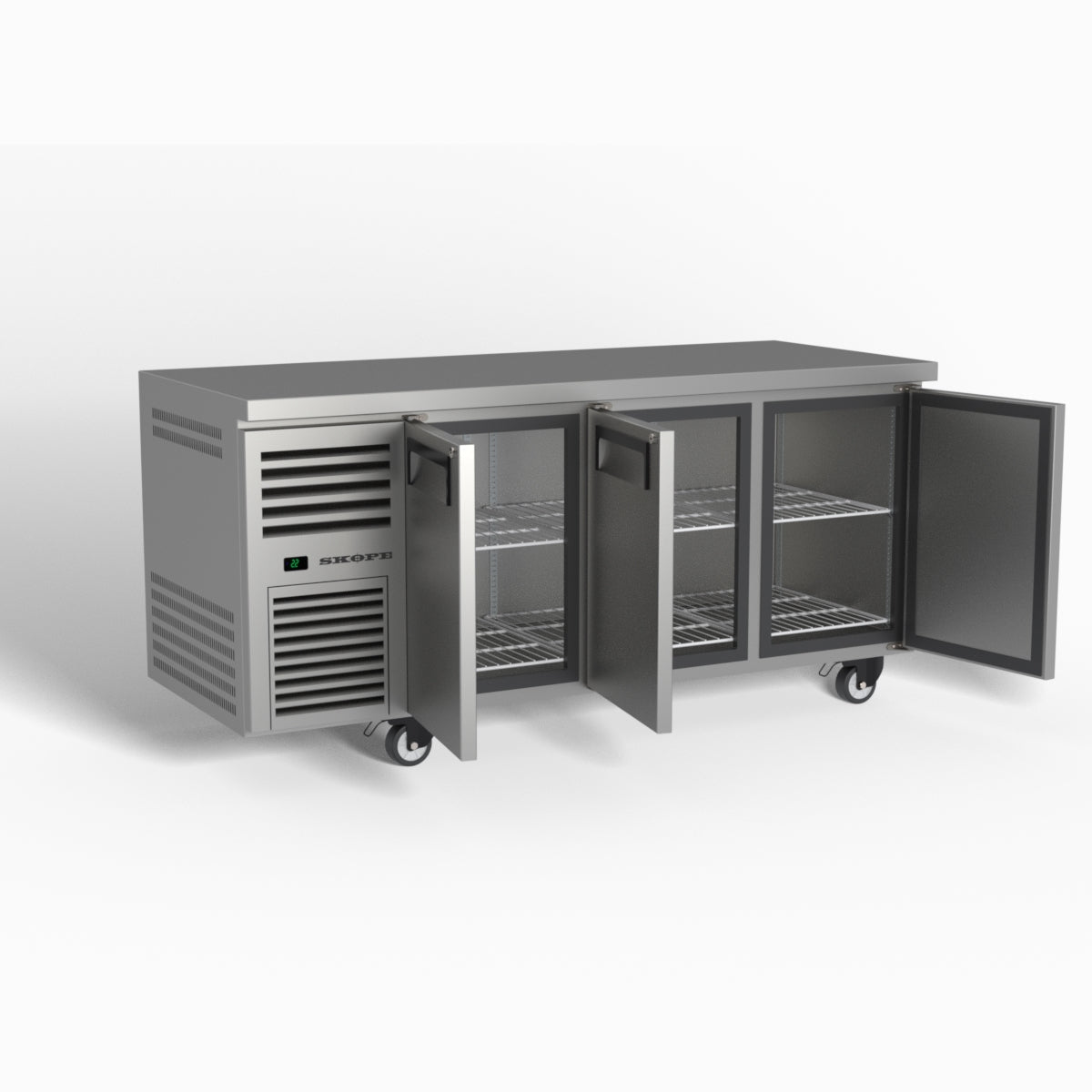 Skope ReFlex 3 Solid Door Underbench GN 1/1 Compatible Freezer 387L - RF7.UBF.3.SD