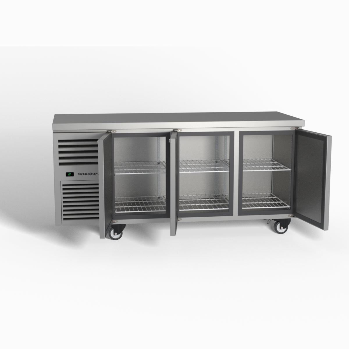 Skope ReFlex 3 Solid Door Underbench GN 1/1 Compatible Fridge 387L - RF7.UBR.3.SD