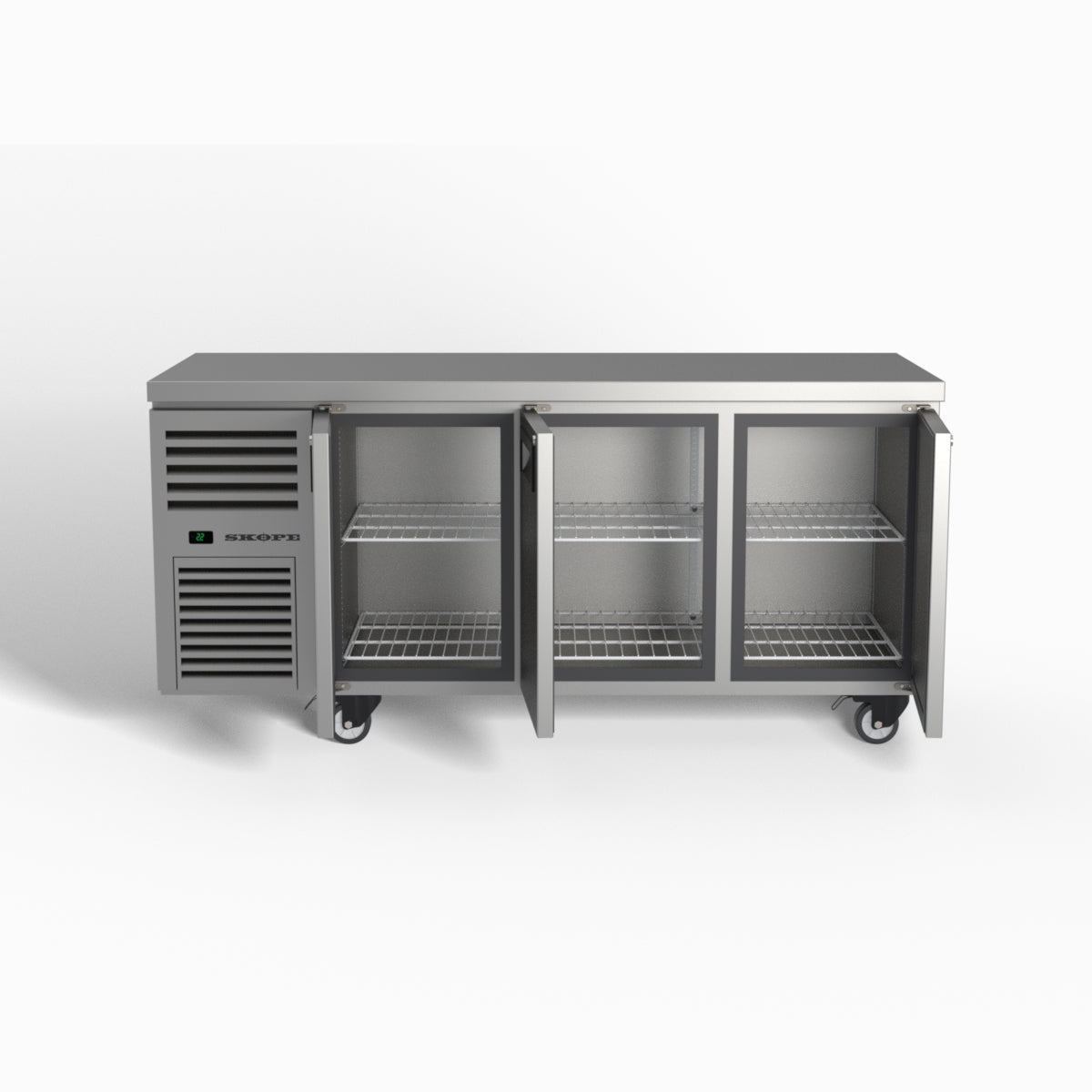 Skope ReFlex 3 Solid Door Underbench GN 1/1 Compatible Freezer 387L - RF7.UBF.3.SD