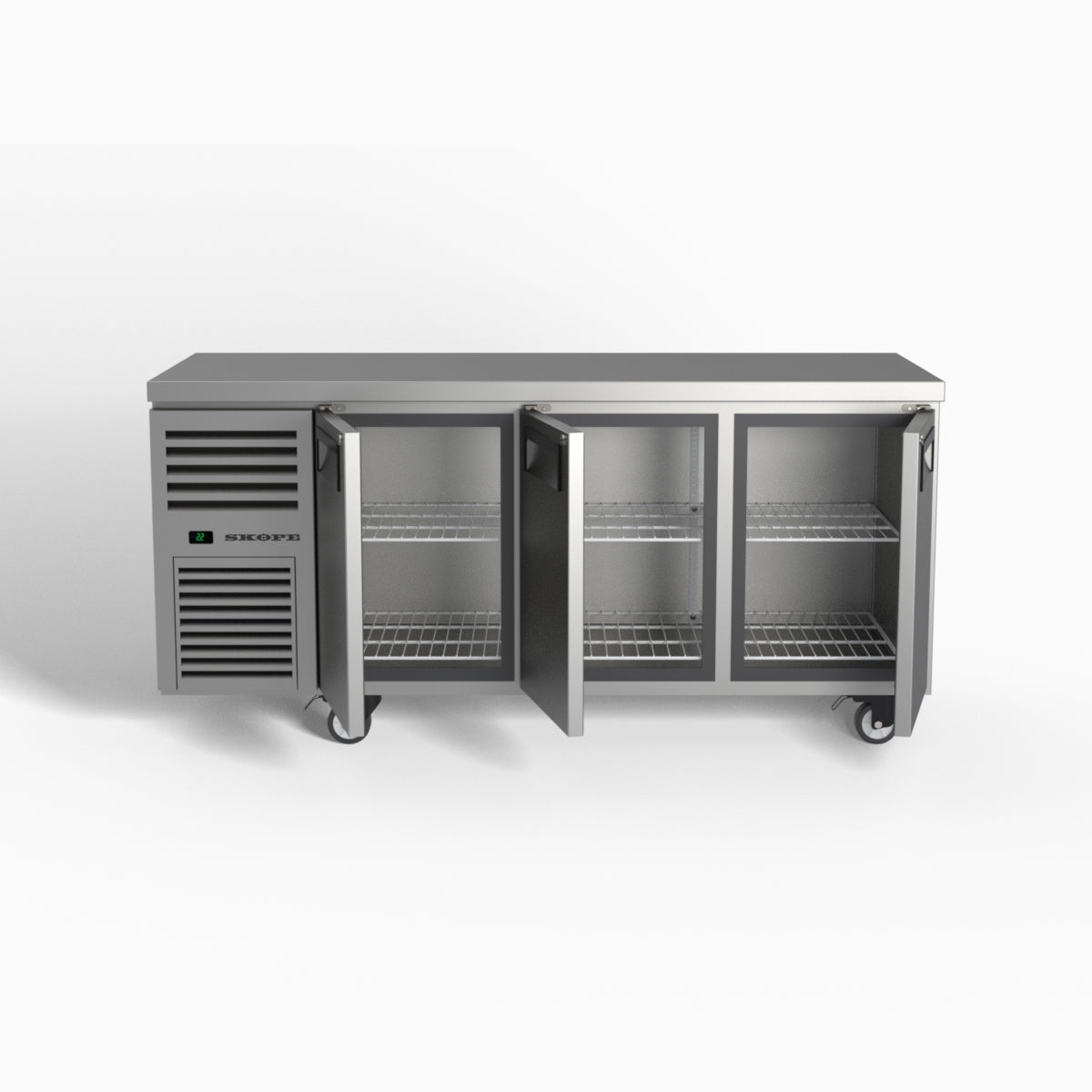 Skope ReFlex 3 Solid Door Underbench GN 1/1 Compatible Freezer 387L - RF7.UBF.3.SD