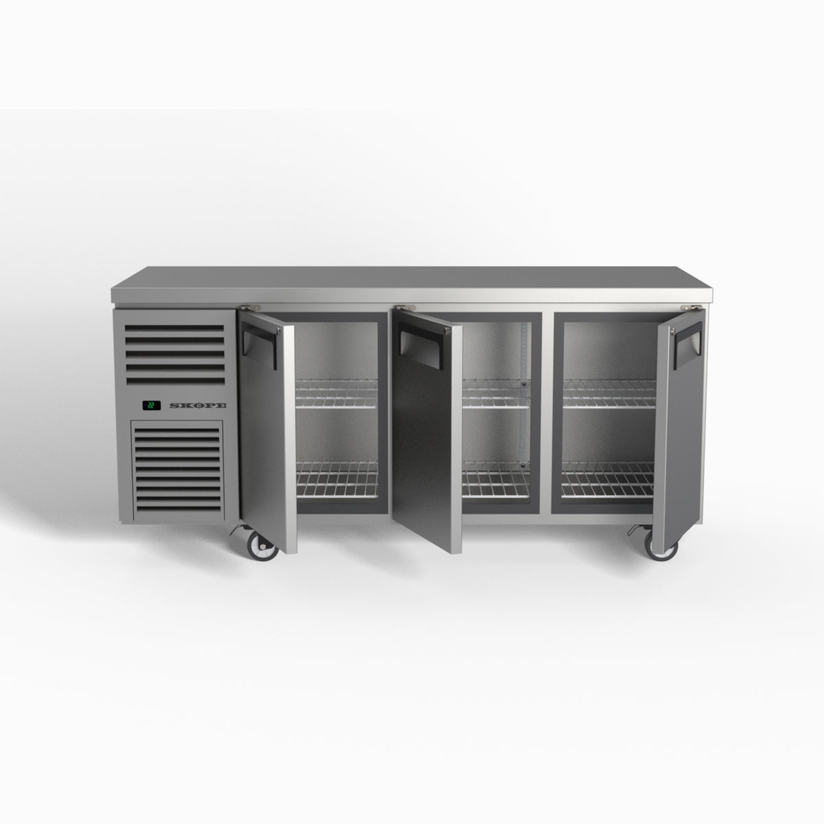 Skope ReFlex 3 Solid Door Underbench GN 1/1 Compatible Freezer 387L - RF7.UBF.3.SD