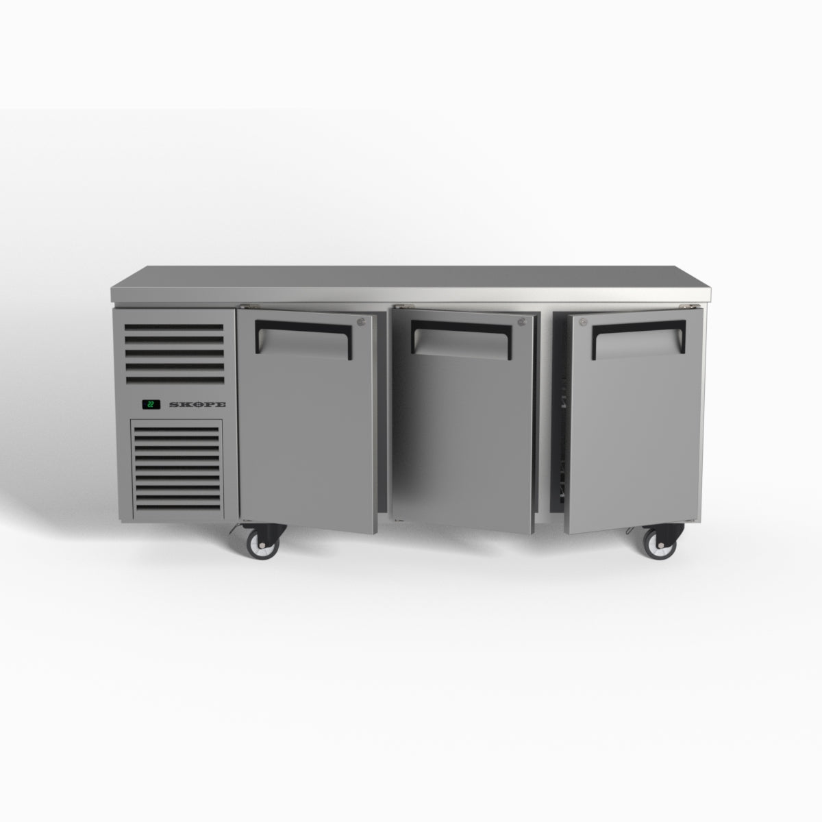 Skope ReFlex 3 Solid Door Underbench GN 1/1 Compatible Freezer 387L - RF7.UBF.3.SD