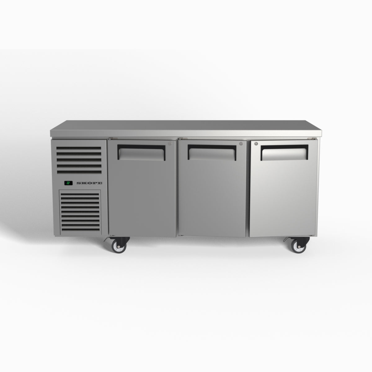 Skope ReFlex 3 Solid Door Underbench GN 1/1 Compatible Freezer 387L - RF7.UBF.3.SD