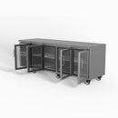 Skope ReFlex 4 Glass Door Underbench GN 1/1 Compatible Fridge 526L - RF7.UBR.4.GD