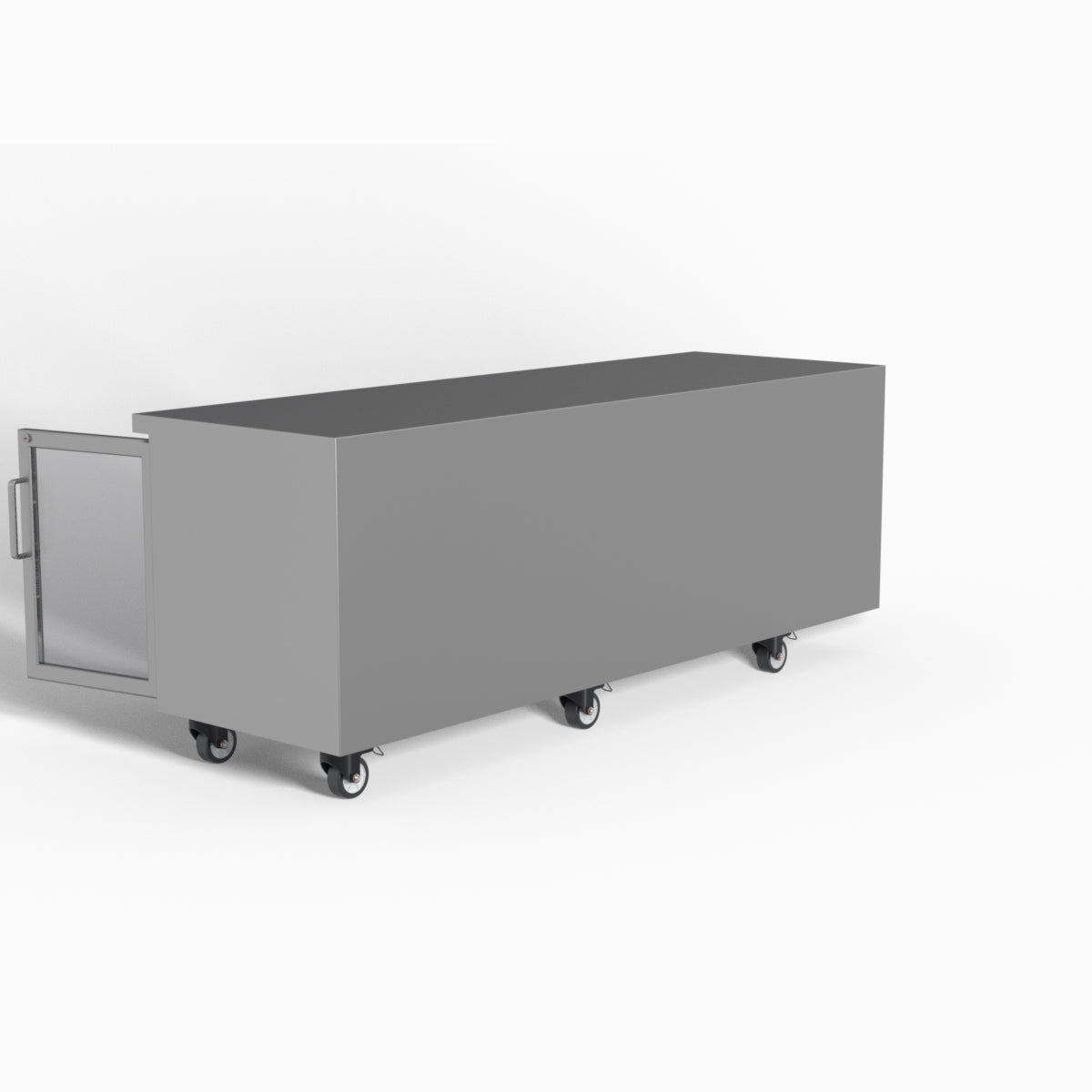 Skope ReFlex 4 Glass Door Underbench GN 1/1 Compatible Fridge 526L - RF7.UBR.4.GD