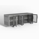 Skope ReFlex 4 Glass Door Underbench GN 1/1 Compatible Fridge 526L - RF7.UBR.4.GD