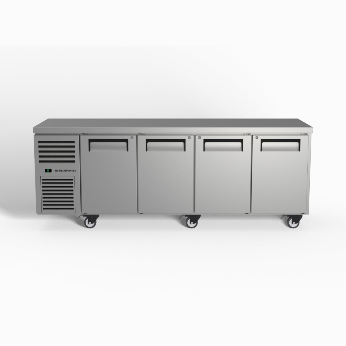 Skope ReFlex 4 Solid Door Underbench GN 1/1 Compatible Fridge 526L - RF7.UBR.4.SD