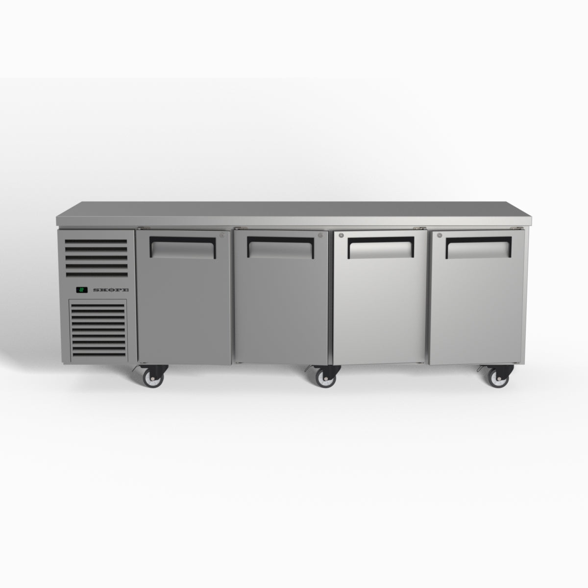Skope ReFlex 4 Solid Door Underbench GN 1/1 Compatible Fridge 526L - RF7.UBR.4.SD