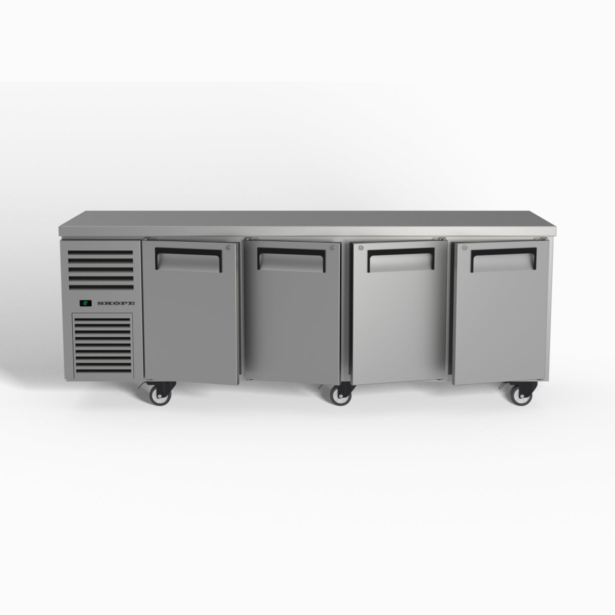 Skope ReFlex 4 Solid Door Underbench GN 1/1 Compatible Fridge 526L - RF7.UBR.4.SD