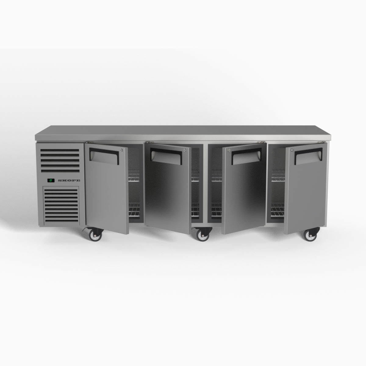Skope ReFlex 4 Solid Door Underbench GN 1/1 Compatible Fridge 526L - RF7.UBR.4.SD