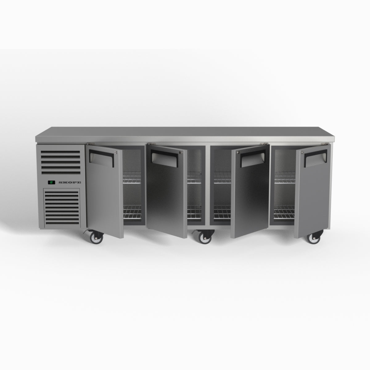 Skope ReFlex 4 Solid Door Underbench GN 1/1 Compatible Fridge 526L - RF7.UBR.4.SD
