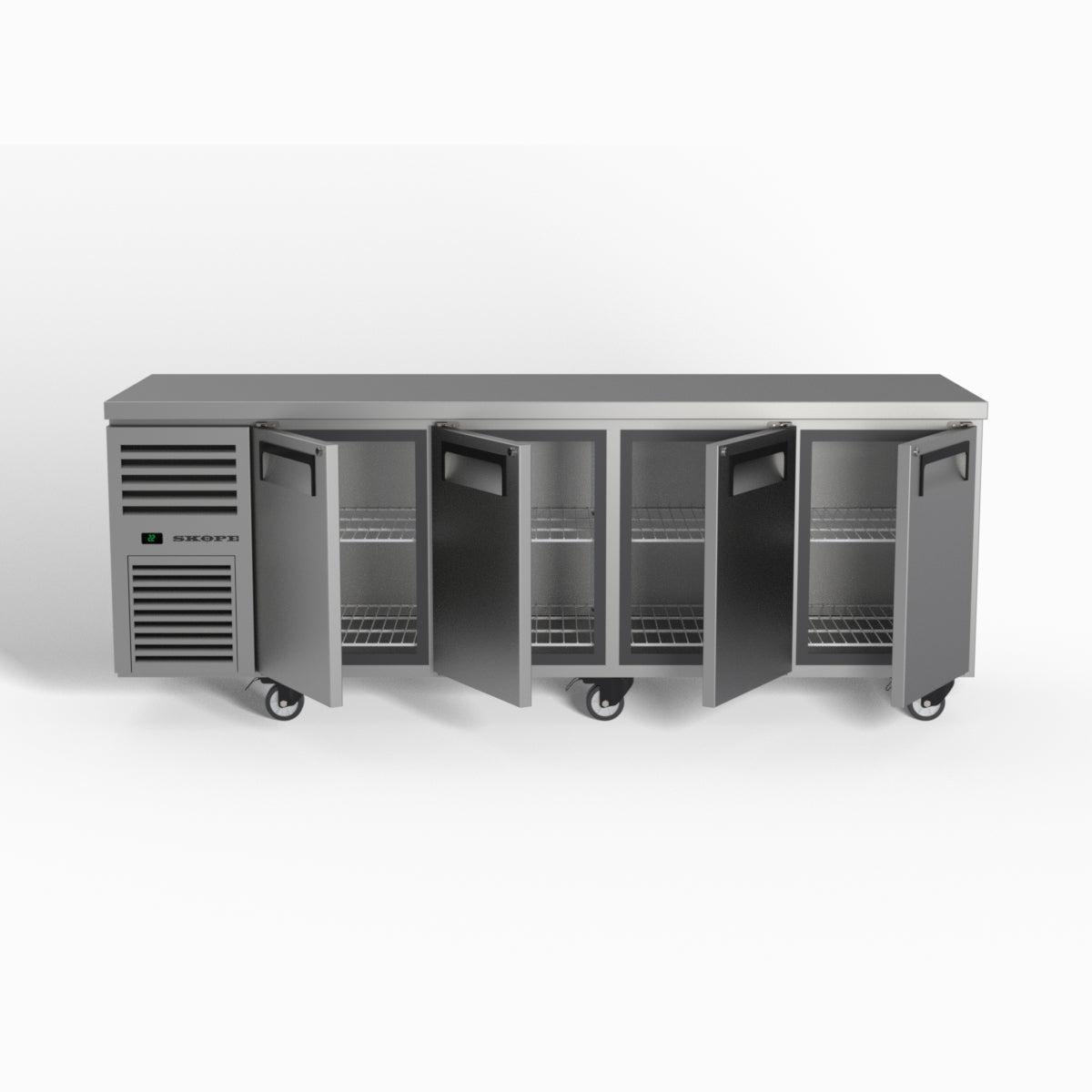 Skope ReFlex 4 Solid Door Underbench GN 1/1 Compatible Fridge 526L - RF7.UBR.4.SD