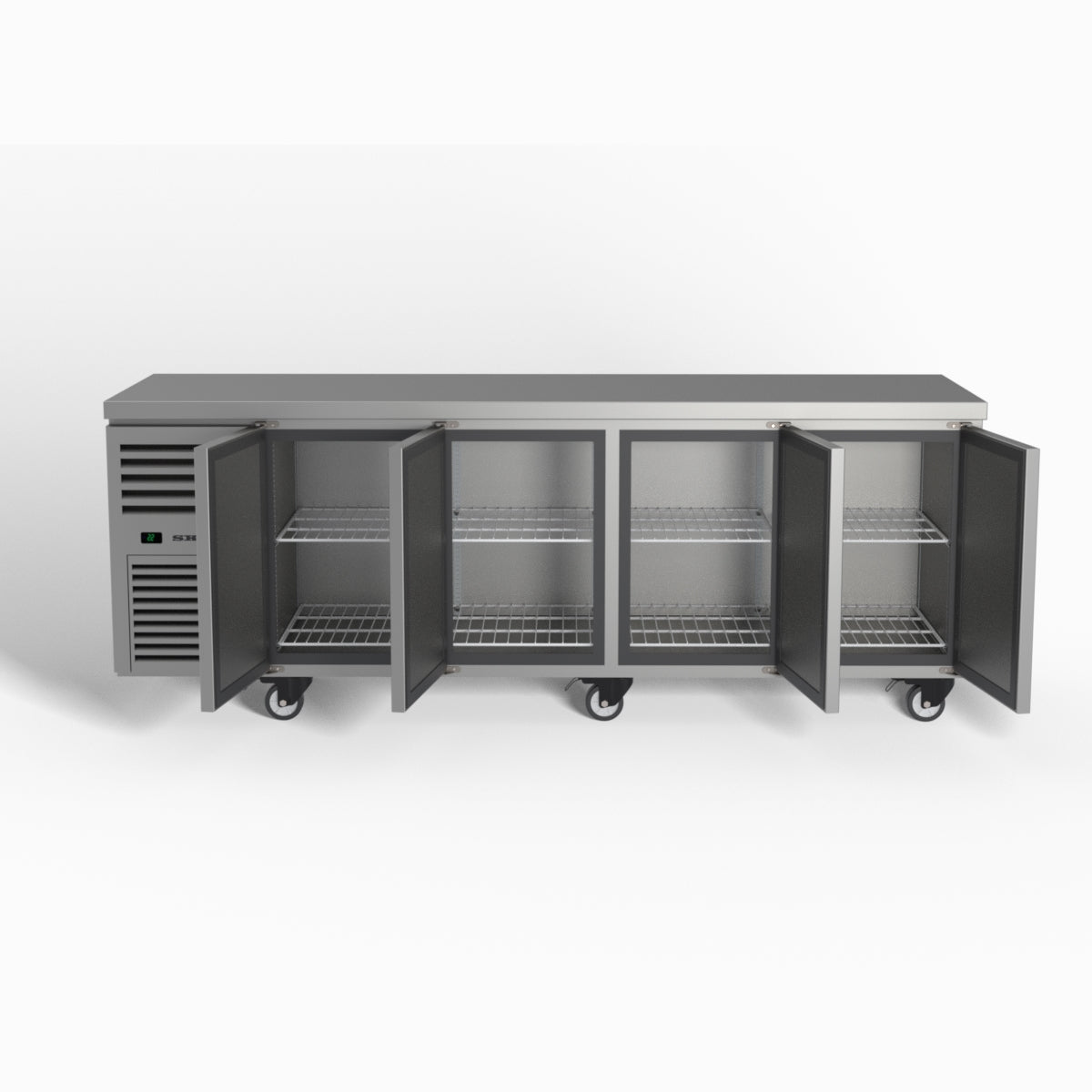 Skope ReFlex 4 Solid Door Underbench GN 1/1 Compatible Fridge 526L - RF7.UBR.4.SD