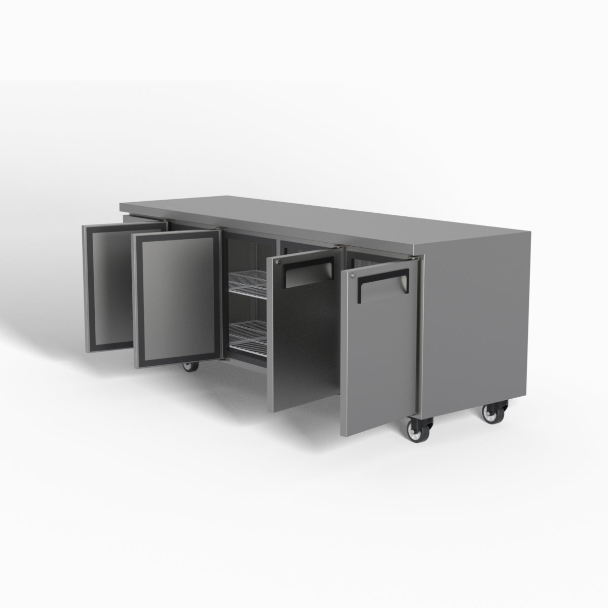 Skope ReFlex 4 Solid Door Underbench GN 1/1 Compatible Fridge 526L - RF7.UBR.4.SD