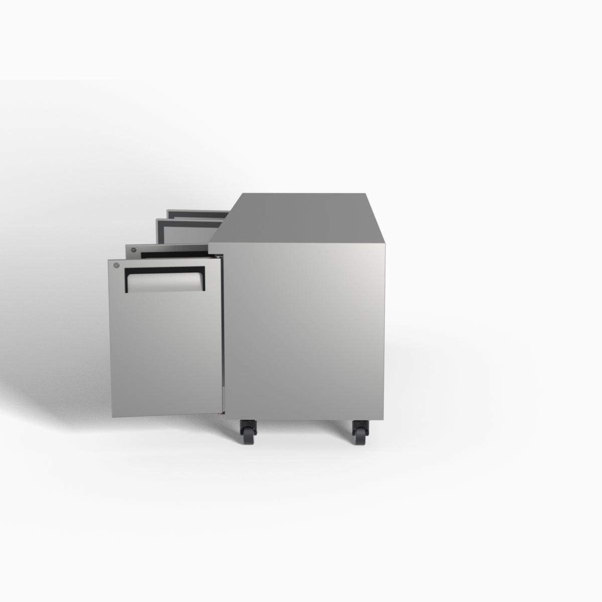 Skope ReFlex 4 Solid Door Underbench GN 1/1 Compatible Fridge 526L - RF7.UBR.4.SD