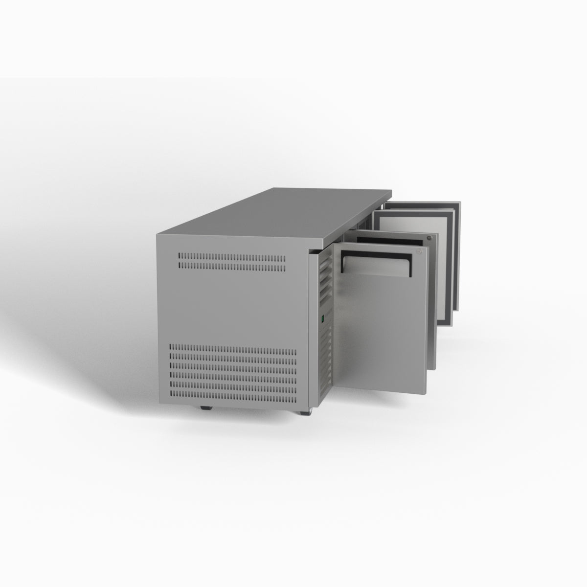 Skope ReFlex 4 Solid Door Underbench GN 1/1 Compatible Fridge 526L - RF7.UBR.4.SD
