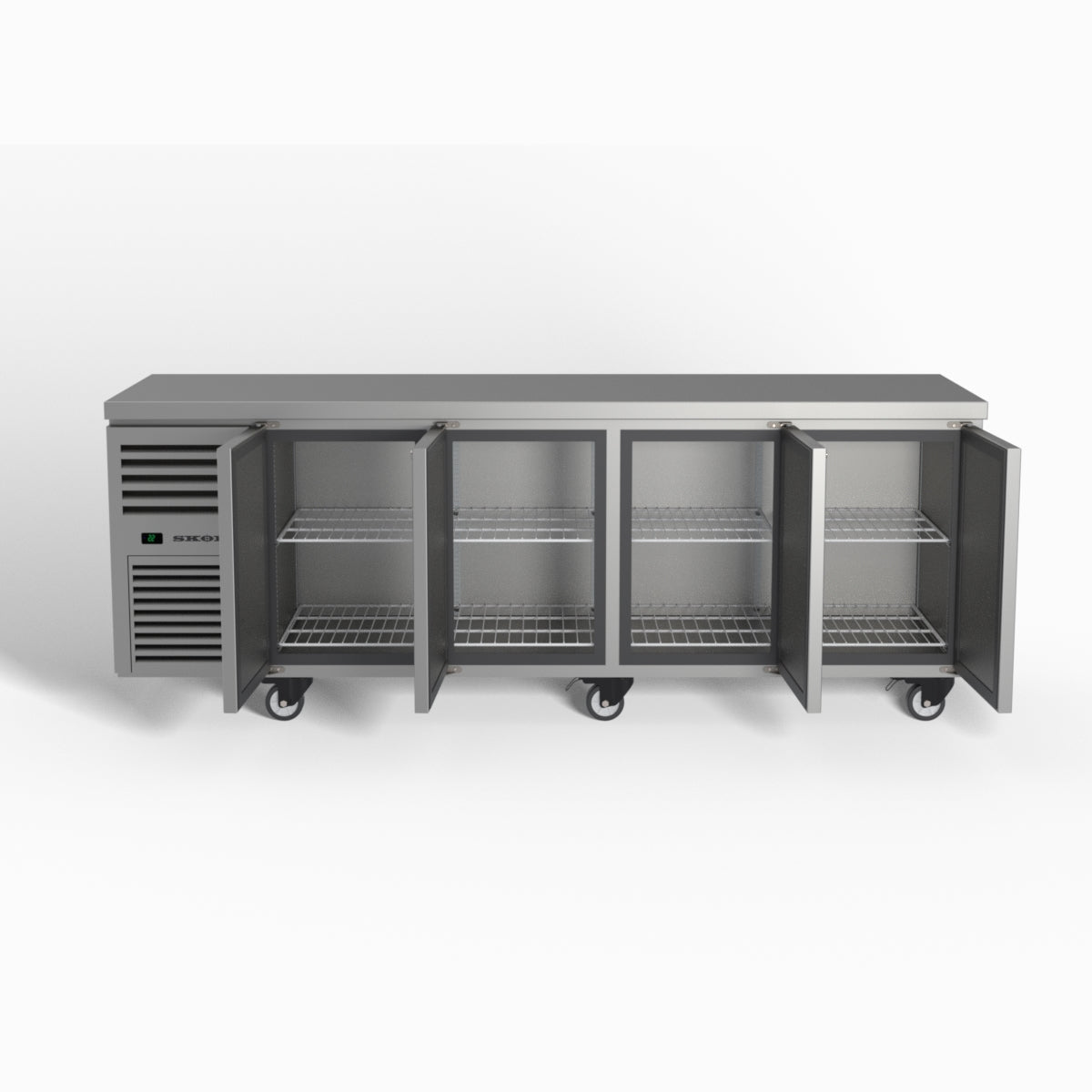 Skope ReFlex 4 Solid Door Underbench GN 1/1 Compatible Fridge 526L - RF7.UBR.4.SD