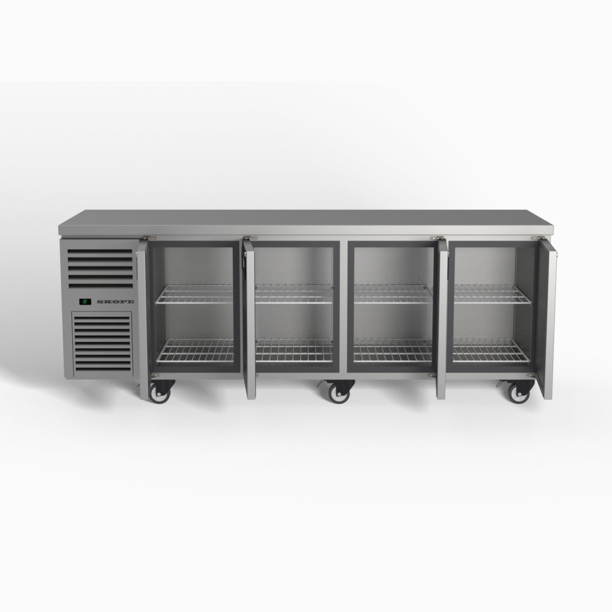 Skope ReFlex 4 Solid Door Underbench GN 1/1 Compatible Fridge 526L - RF7.UBR.4.SD