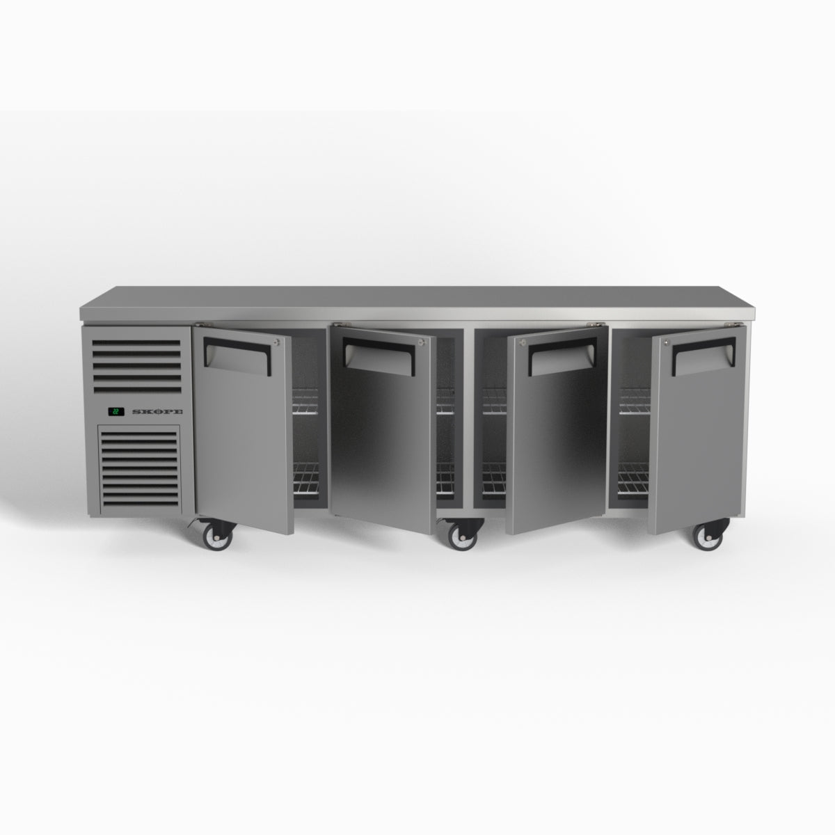 Skope ReFlex 4 Solid Door Underbench GN 1/1 Compatible Fridge 526L - RF7.UBR.4.SD