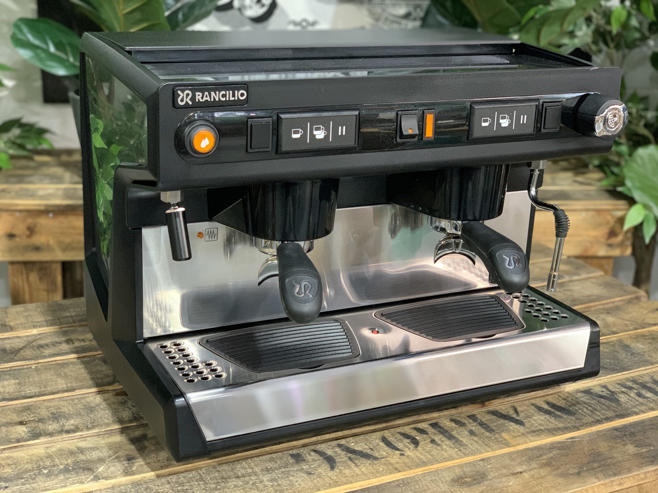 Rancilio Baby 9 - 2 Group Commercial Espresso Machine - Black
