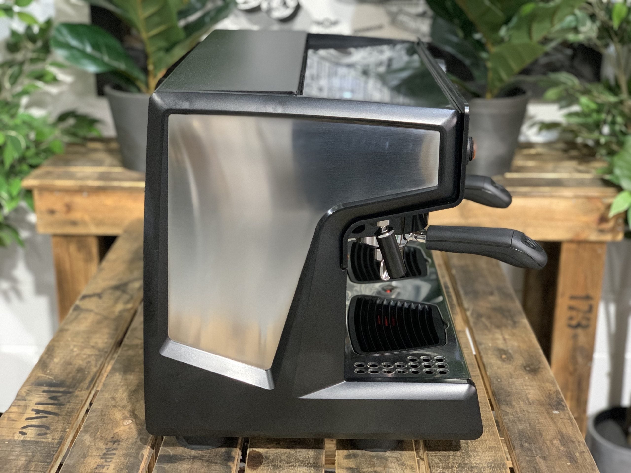 Rancilio Baby 9 - 2 Group Commercial Espresso Machine - Black