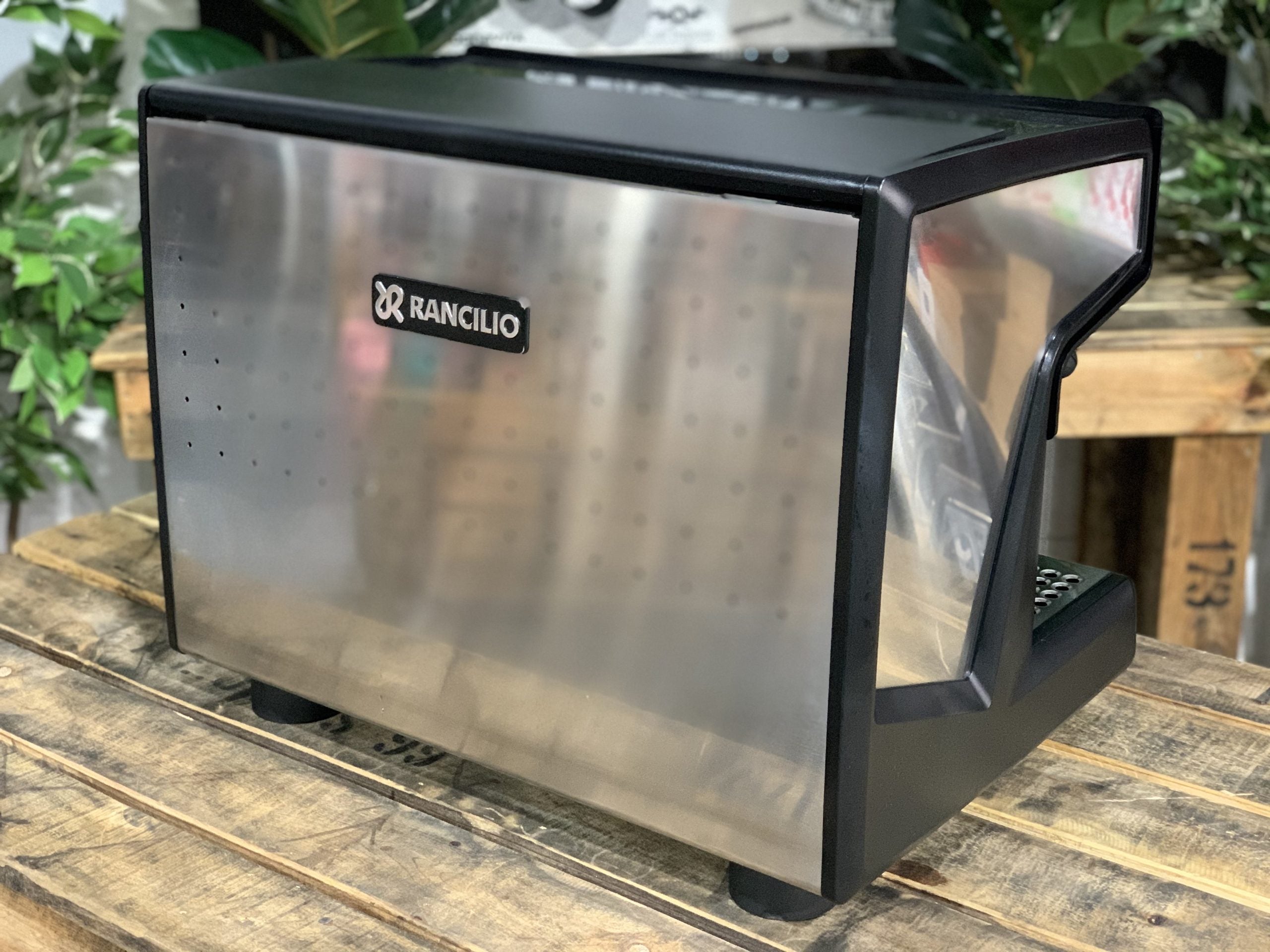Rancilio Baby 9 - 2 Group Commercial Espresso Machine - Black