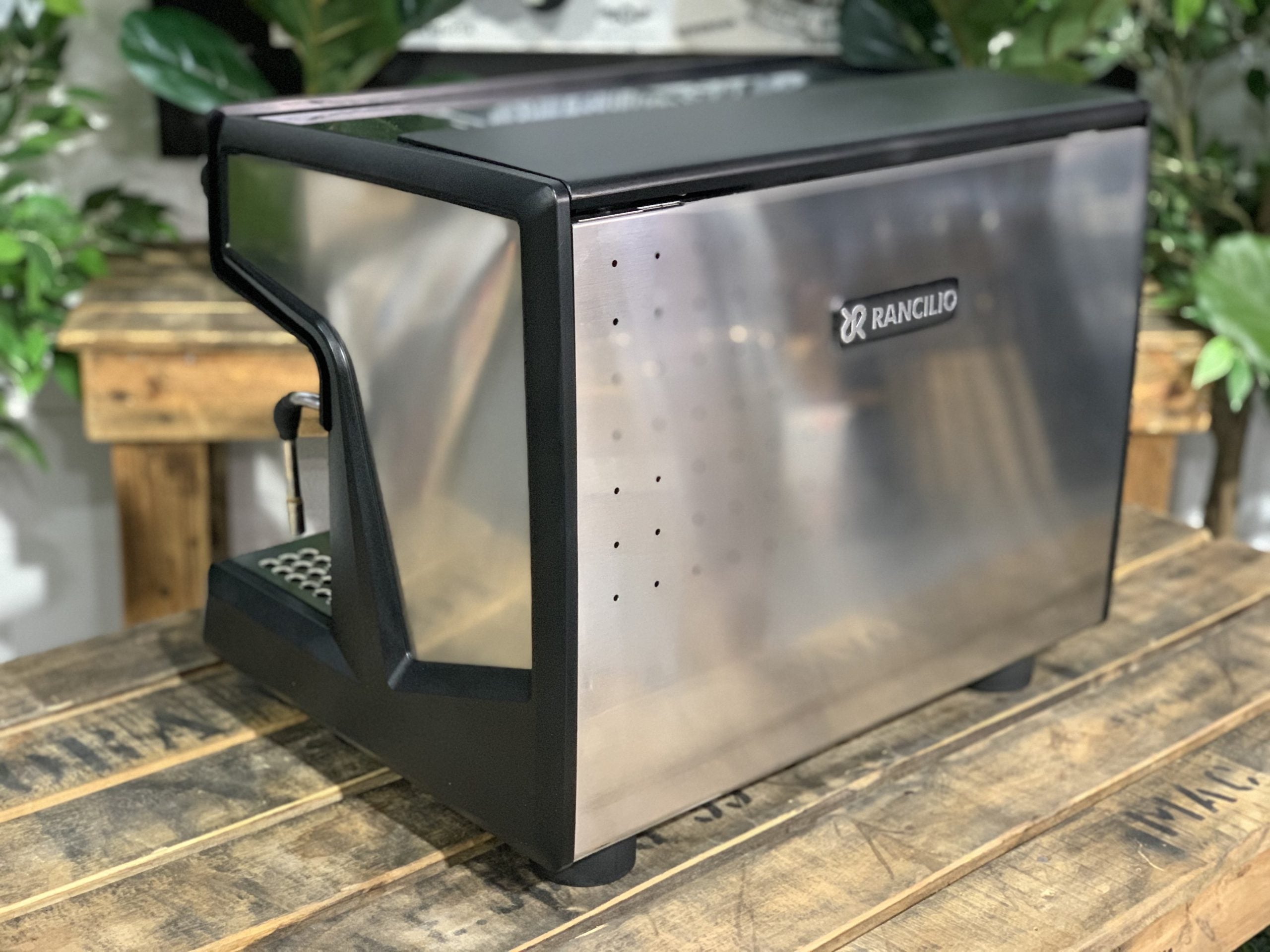 Rancilio Baby 9 - 2 Group Commercial Espresso Machine - Black