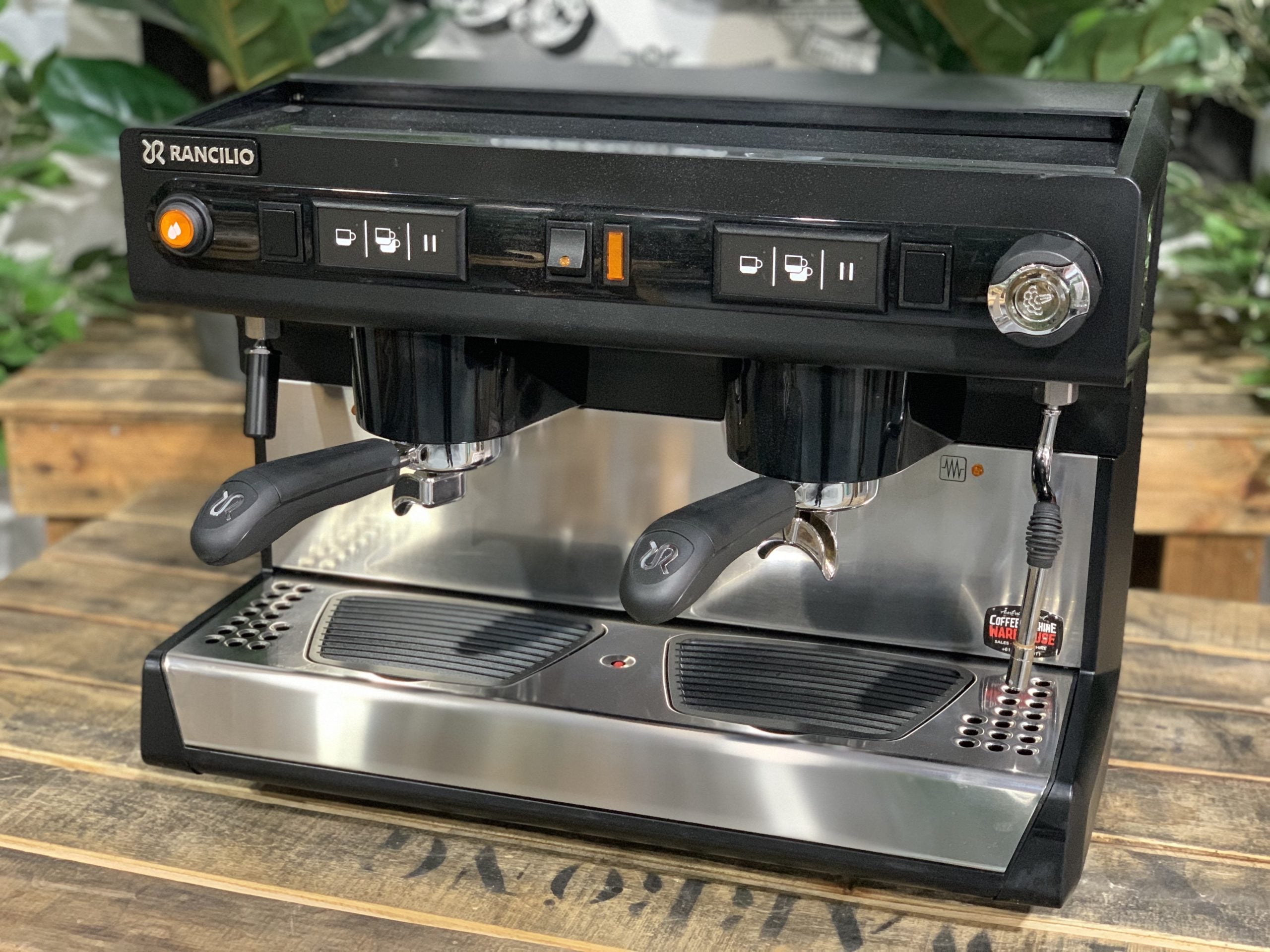 Rancilio Baby 9 - 2 Group Commercial Espresso Machine - Black