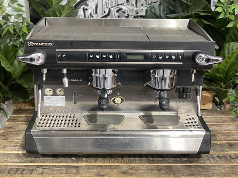 Rancilio Classe 9 - 2 Group Commercial Espresso Machine - Black