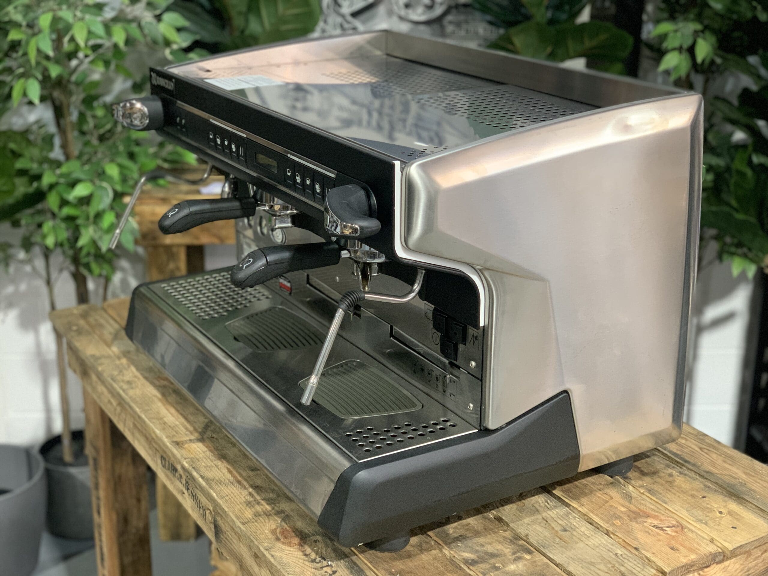 Rancilio Classe 9 USB High Cup - 2 Group Commercial Espresso Machine - Stainless Steel