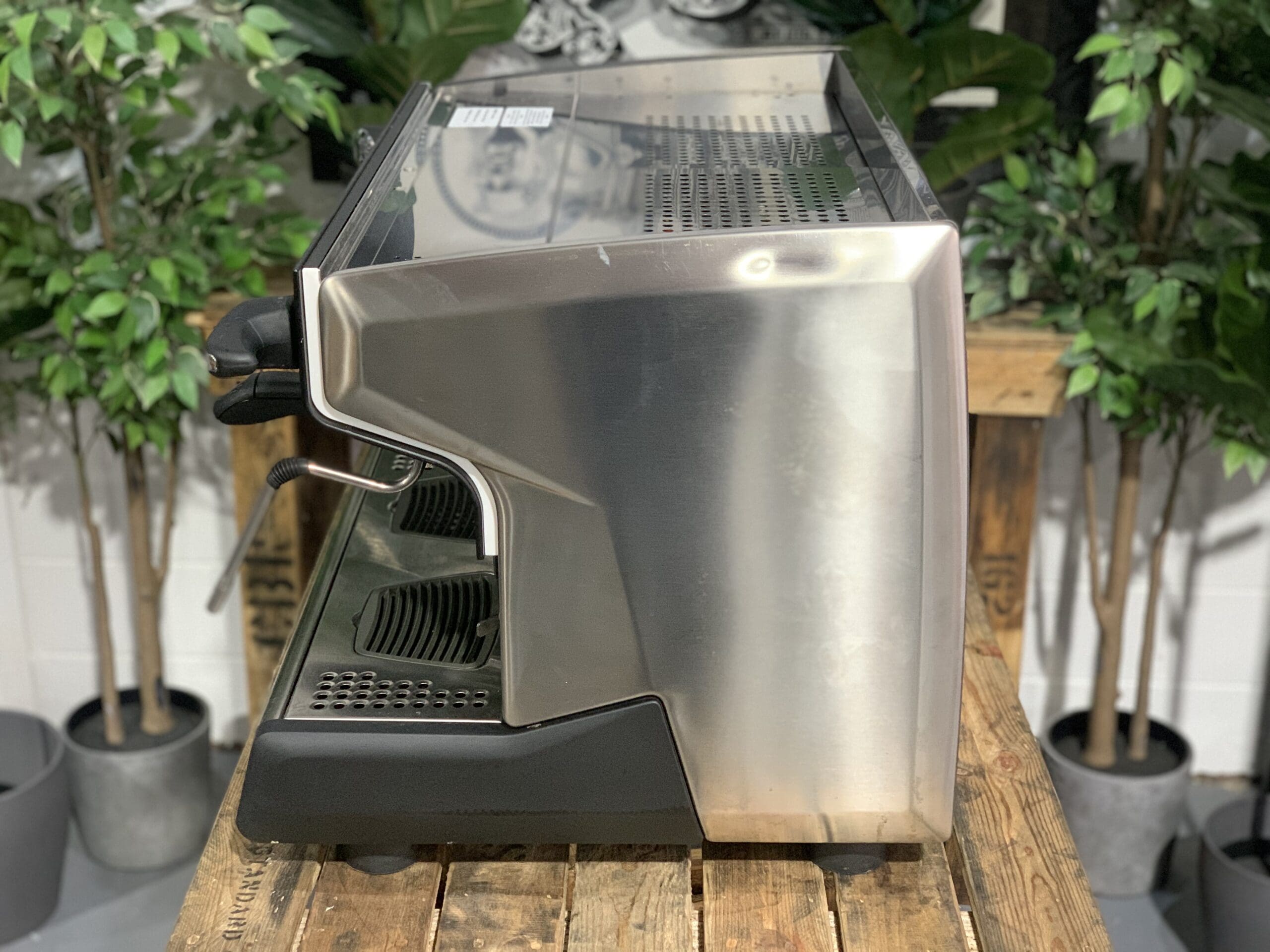 Rancilio Classe 9 USB High Cup - 2 Group Commercial Espresso Machine - Stainless Steel