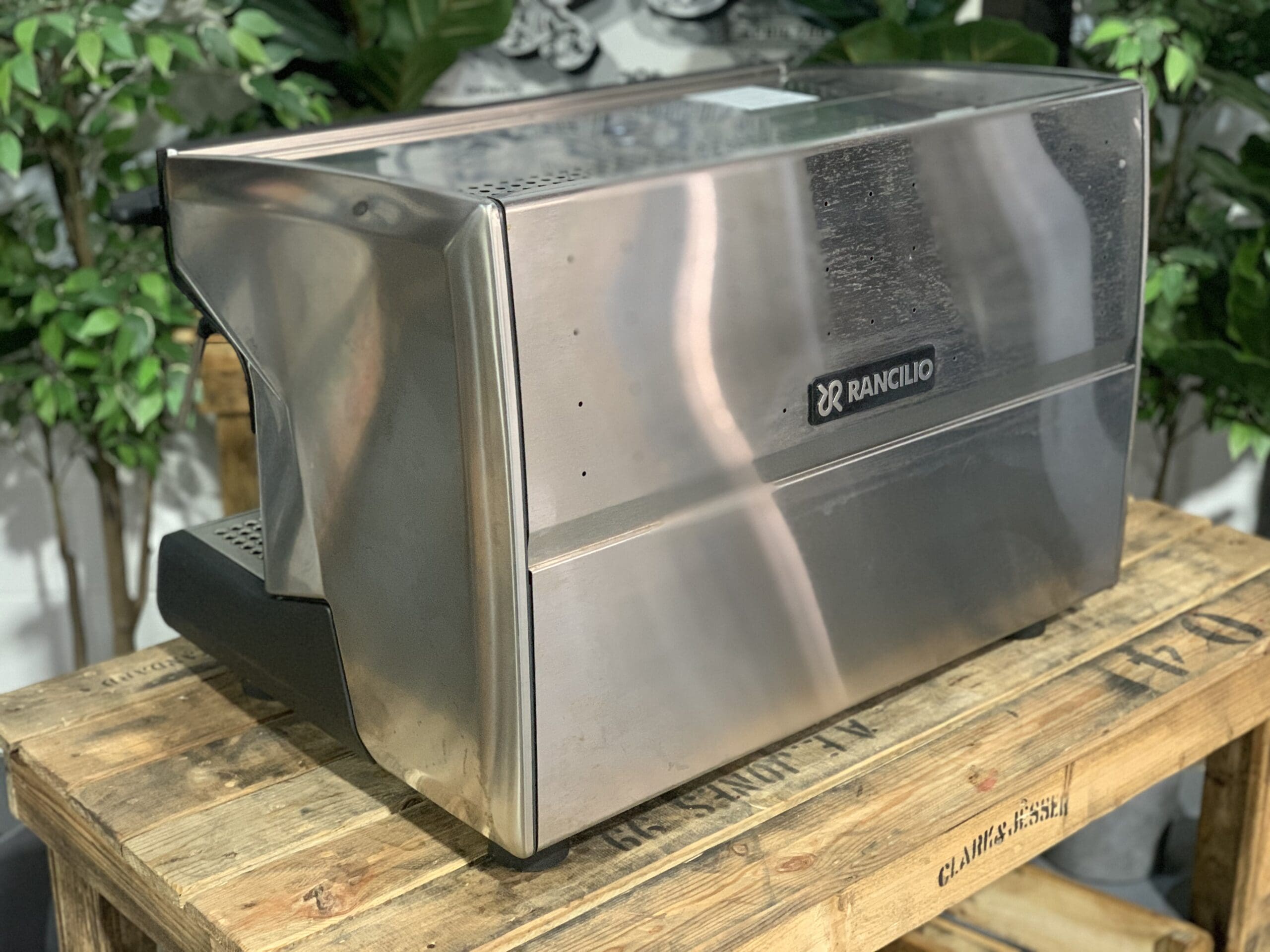 Rancilio Classe 9 USB High Cup - 2 Group Commercial Espresso Machine - Stainless Steel