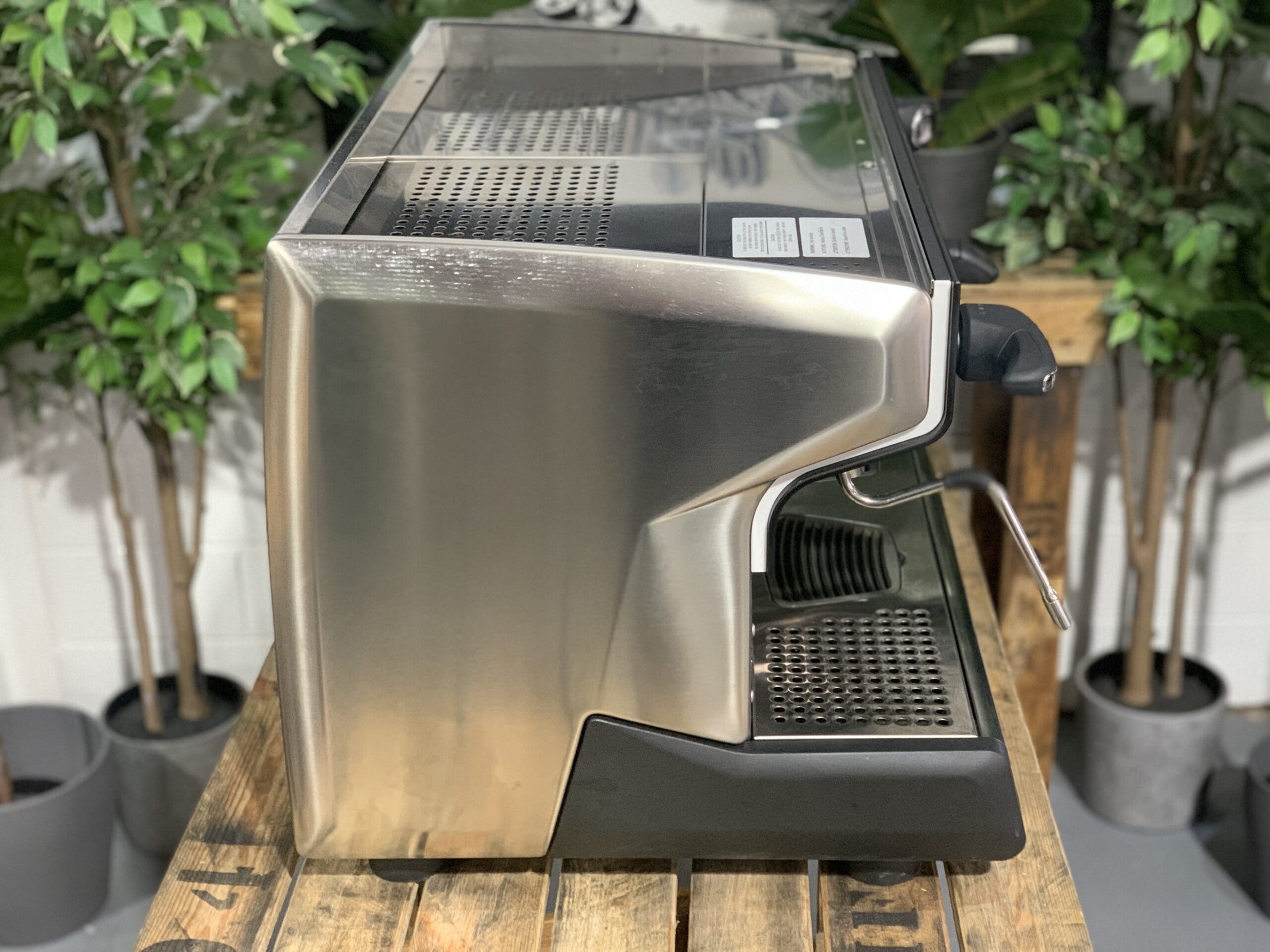 Rancilio Classe 9 USB High Cup - 2 Group Commercial Espresso Machine - Stainless Steel