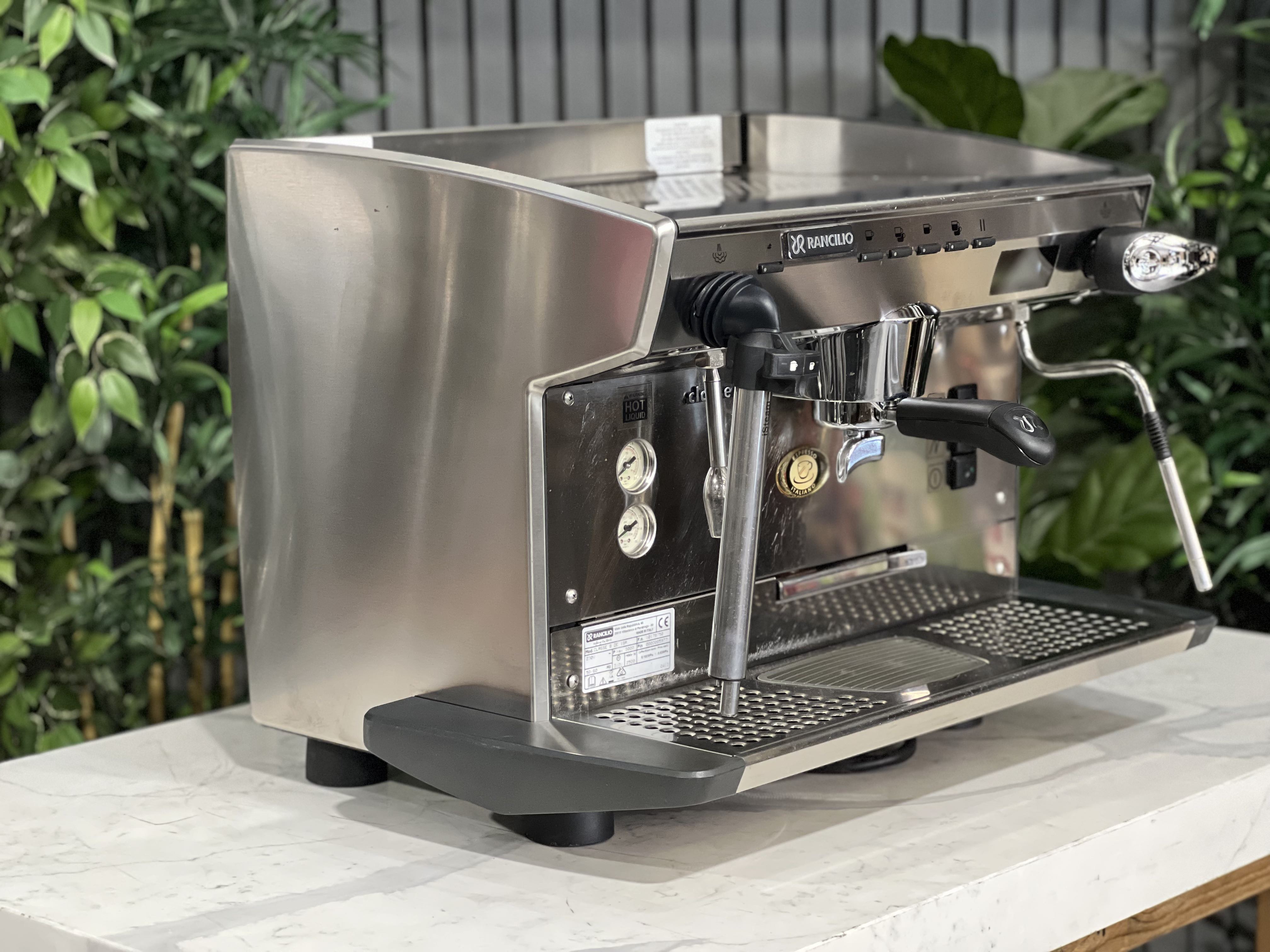 Rancilio Classe 8 - 1 Group Commercial Espresso Machine - Stainless