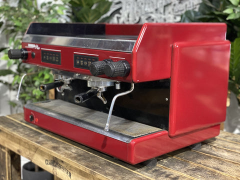 Reneka Plus Low Cup - 2 Group Commercial Espresso Machine - Red