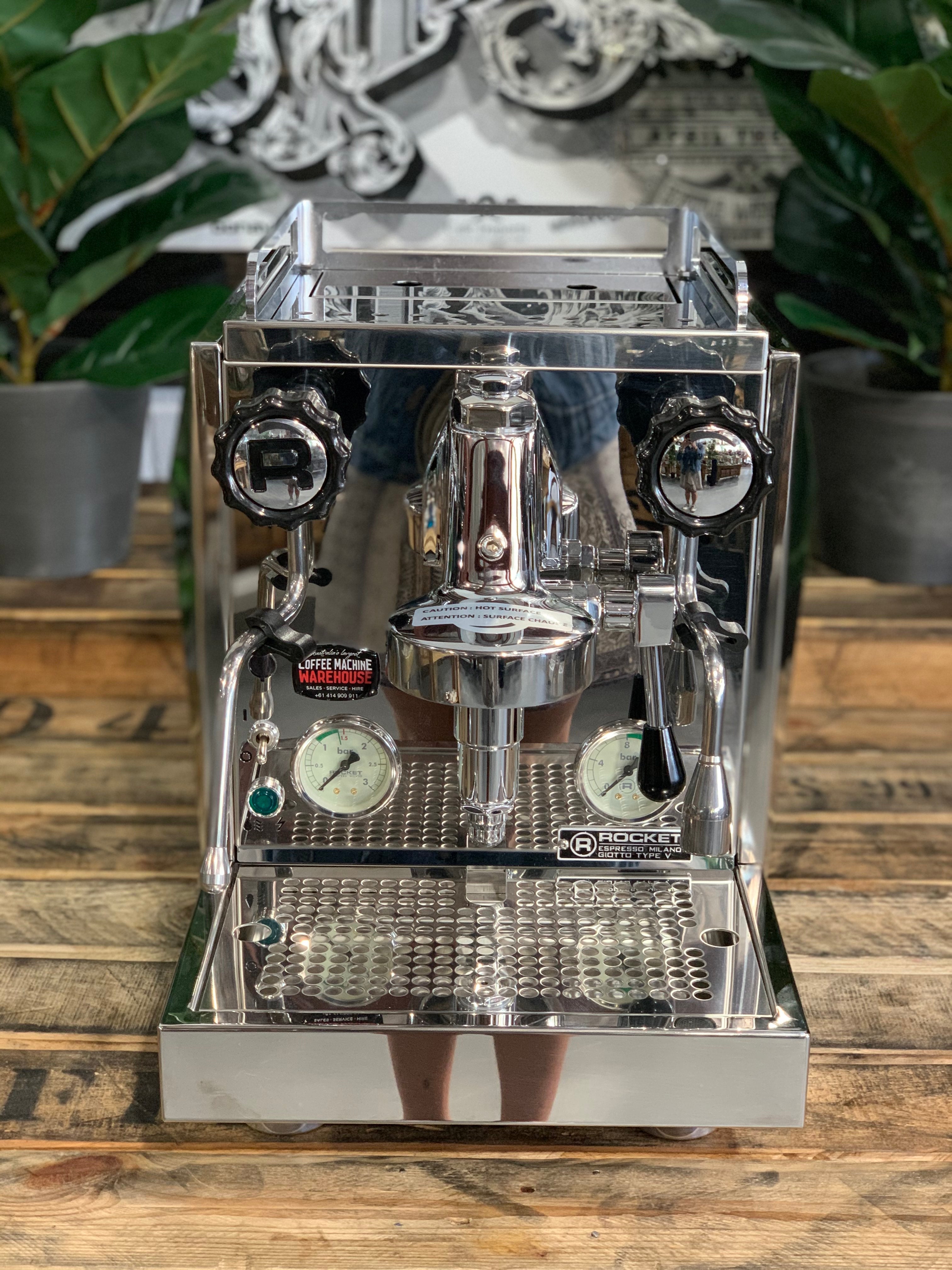 Rocket Giotto Cronometro V - 1 Group Commercial Espresso Machine - Stainless