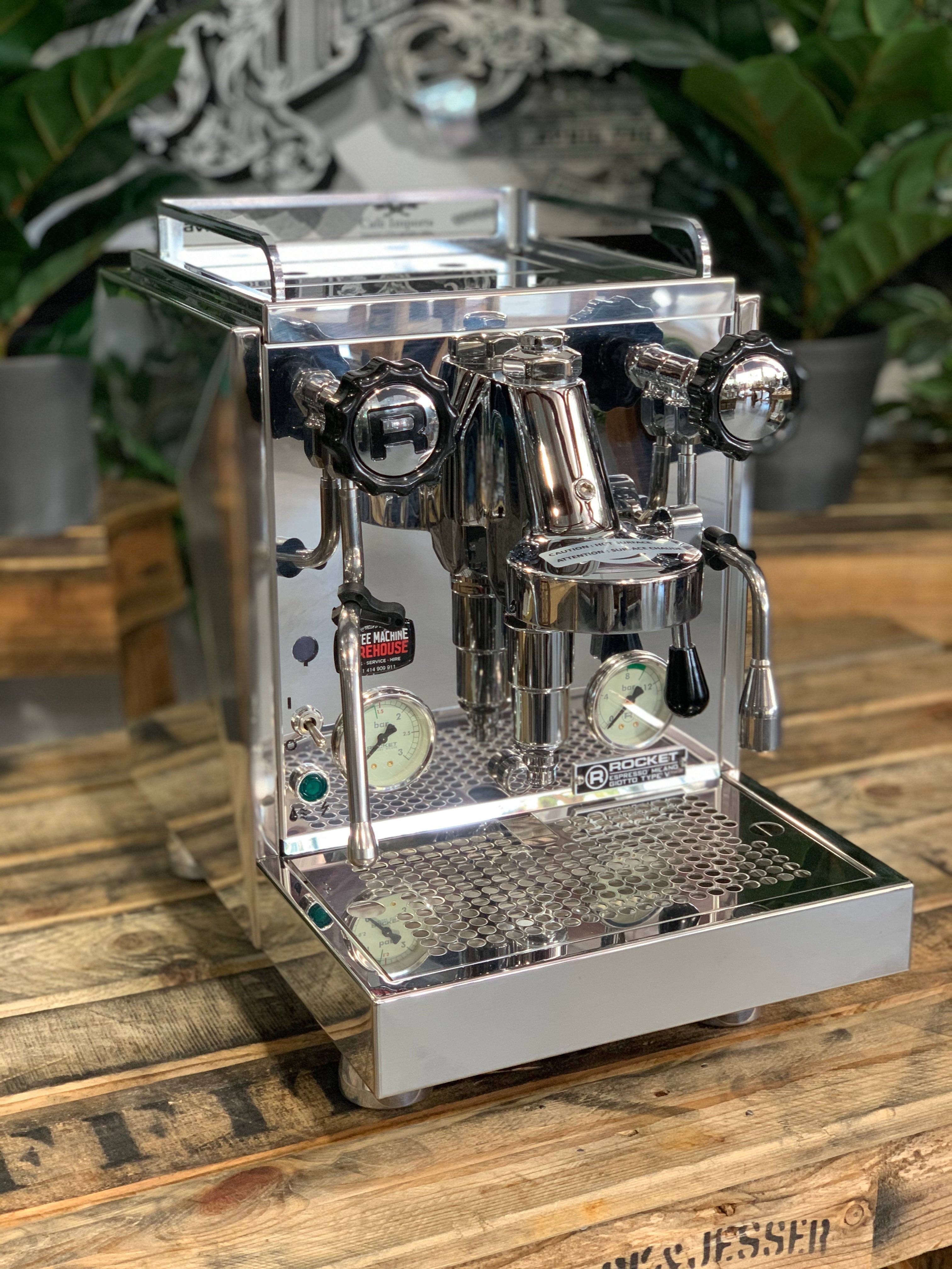 Rocket Giotto Cronometro V - 1 Group Commercial Espresso Machine - Stainless