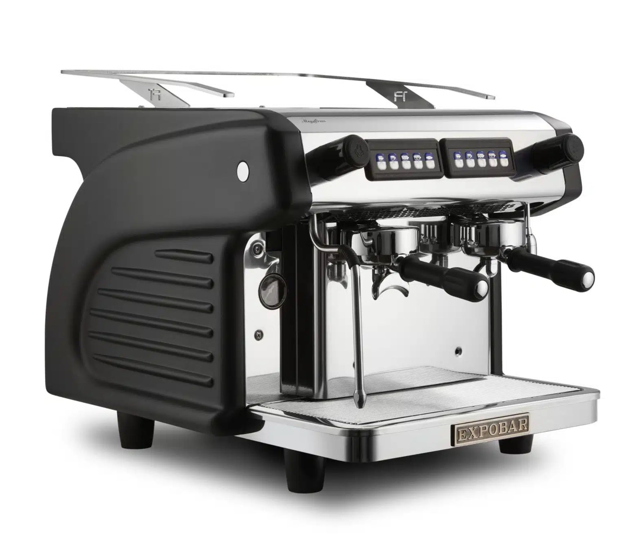 Expobar Ruggero Classic Compact V2.0 - 2 Group Commercial Espresso Machine - Black