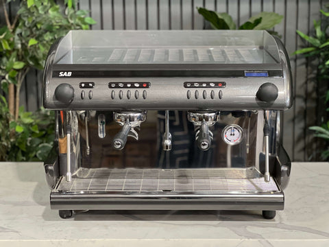 Sab Ellipse Dark - 2 Group Commercial Espresso Machine - Grey
